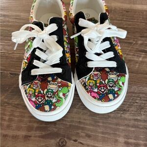 Kids Mario Character Sneakers